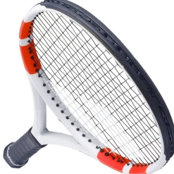 Babolat Pure Strike 100 Gen4 tennisracket wit rood ZWART