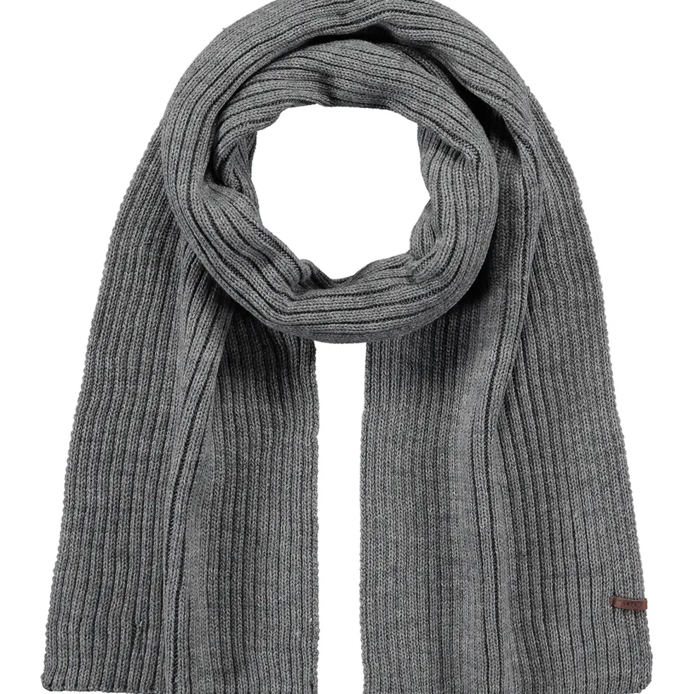 Barts Wilbert sjaal heren heather grey