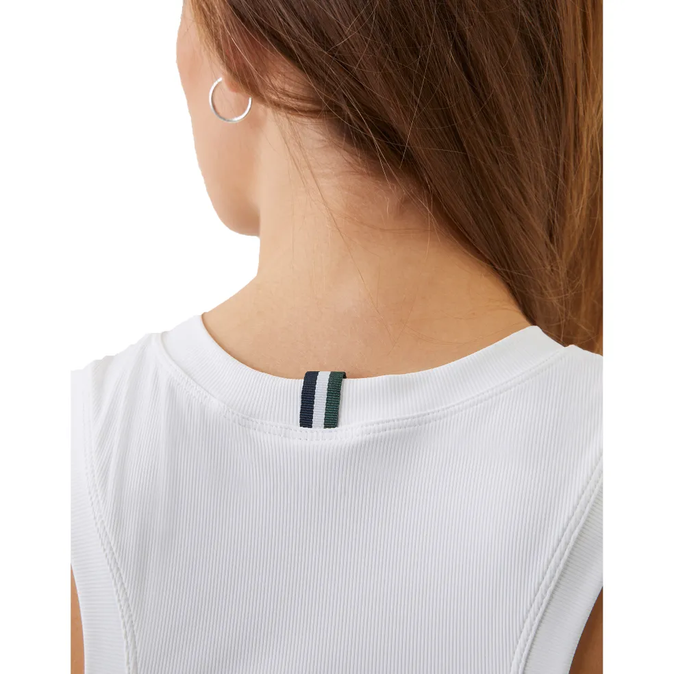 Björn Borg Ace Rib Pocket tennis tanktop dames brilliant white