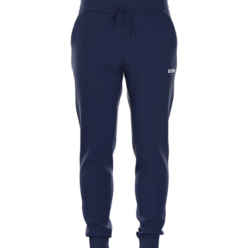 Björn Borg Logo joggingbroek heren blue