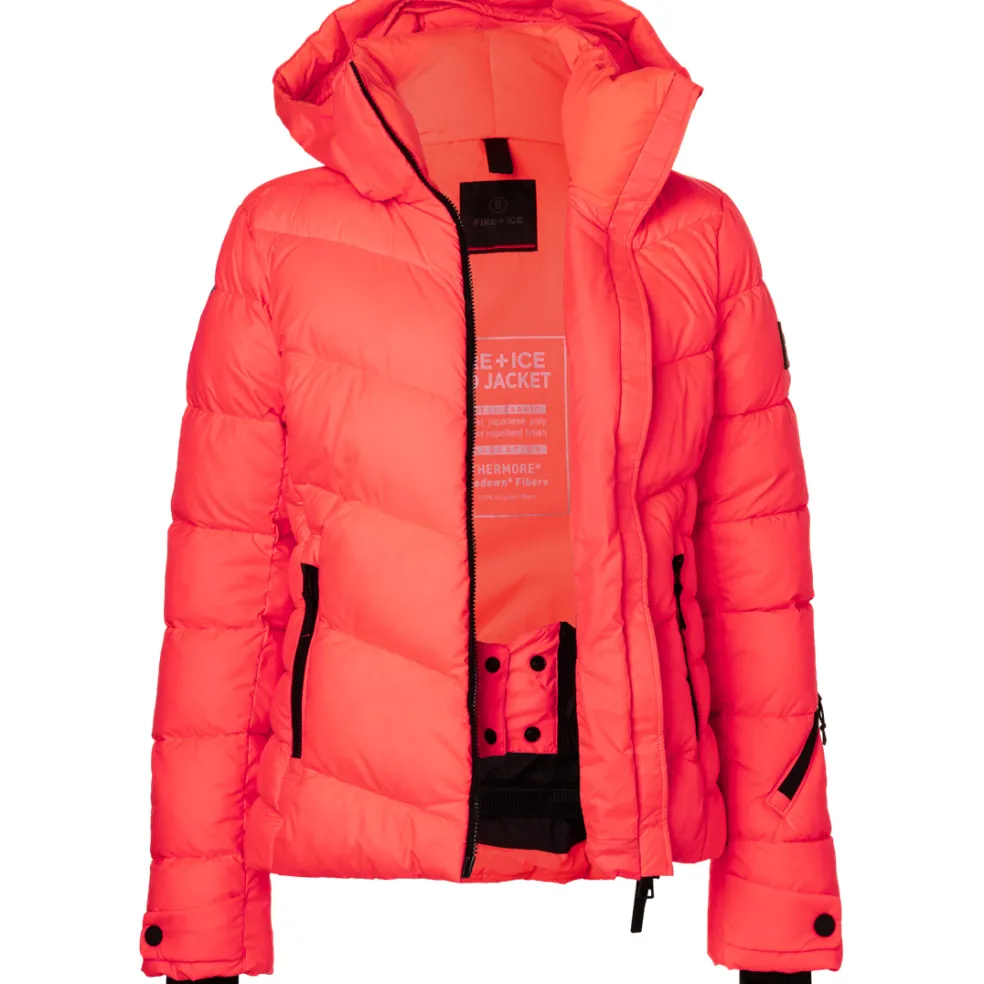 Bogner Saelly winterjas dames vibrant lipstick