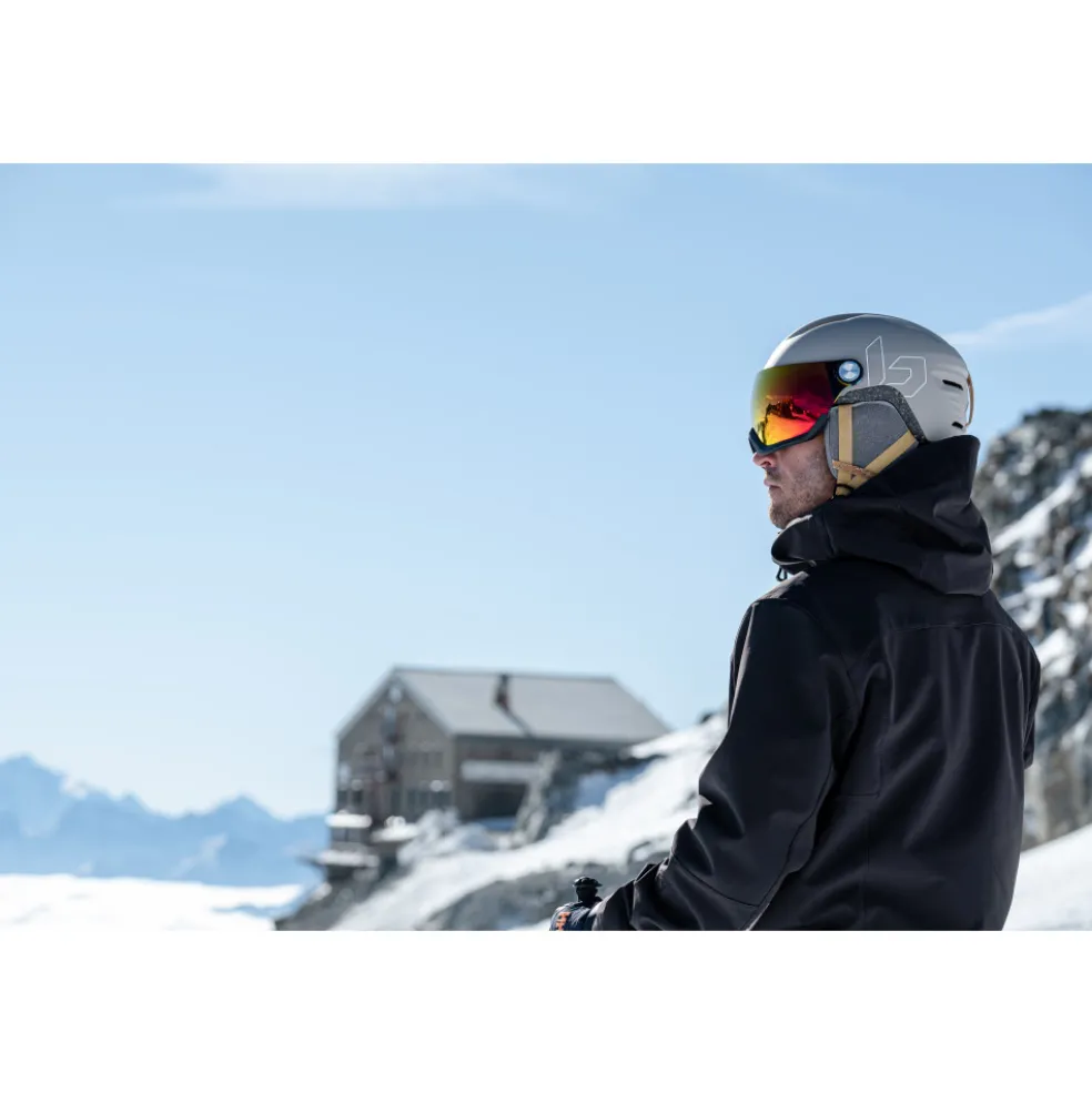 Bollé ECO V-ATMOS skihelm oatmeal matte - 59 - 62 cm