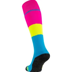 Brabo Blocks hockeysokken neon colorblock