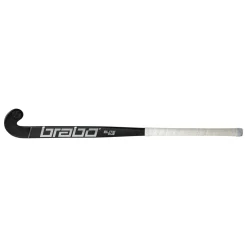 Brabo Elite 5 Carbon WTB Extreme Low Bow hockeystick  black silver - 36,5 inch L