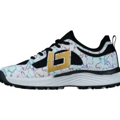 Brabo Elite hockeyschoenen junior marble black