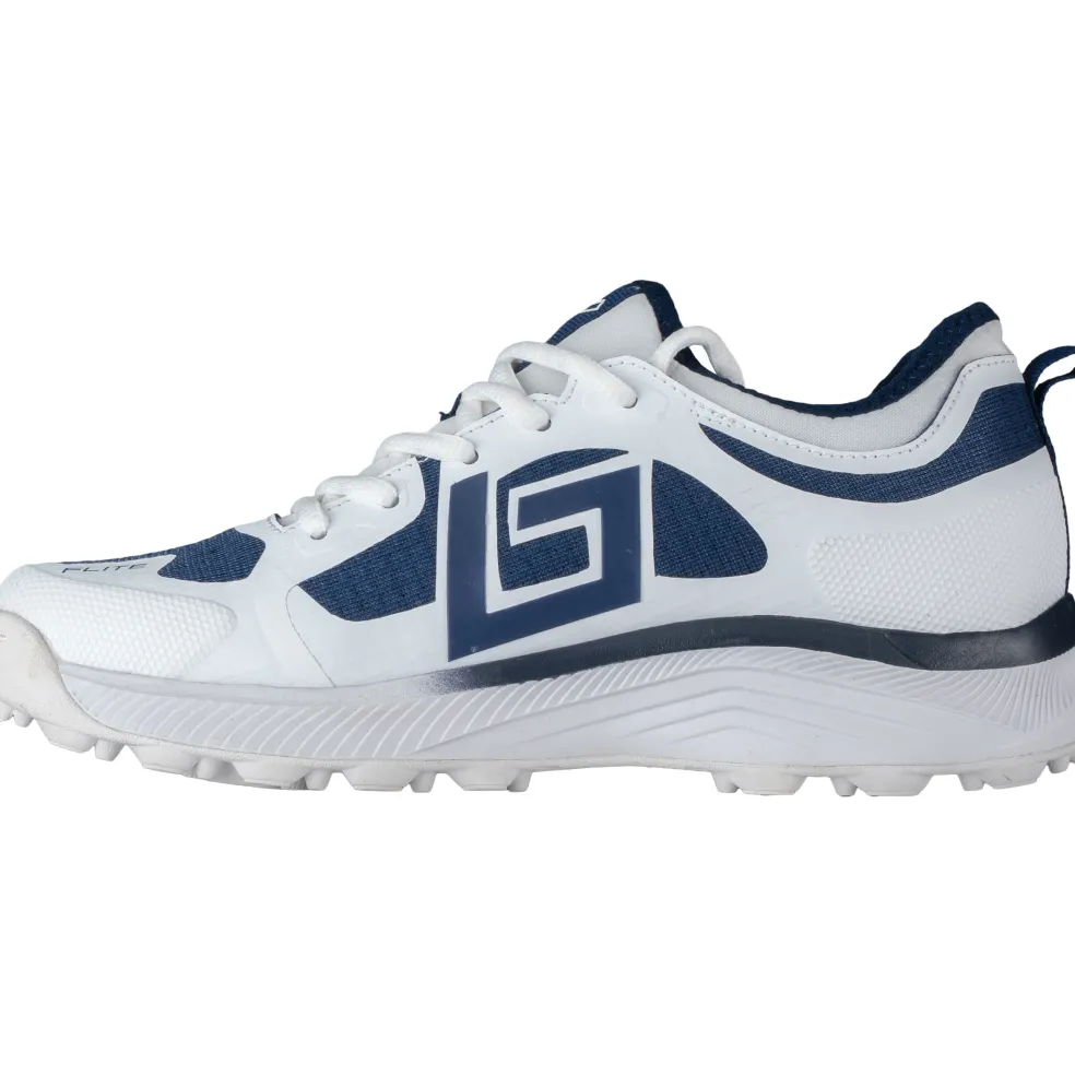 Brabo Elite hockeyschoenen junior navy white