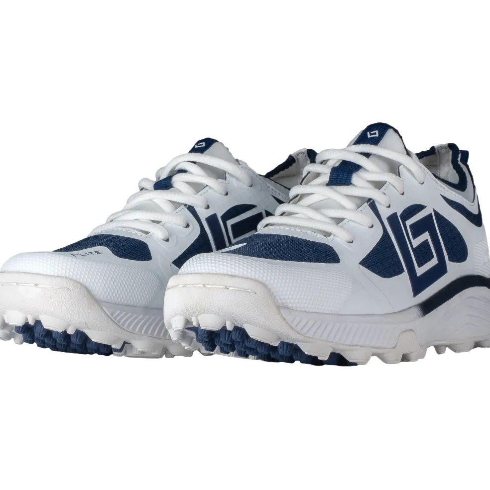 Brabo Elite hockeyschoenen junior navy white