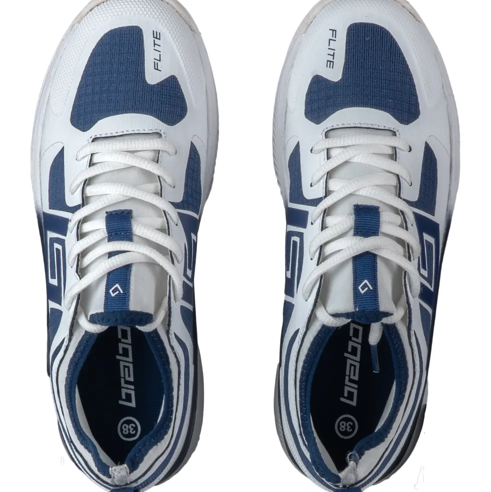 Brabo Elite hockeyschoenen junior navy white