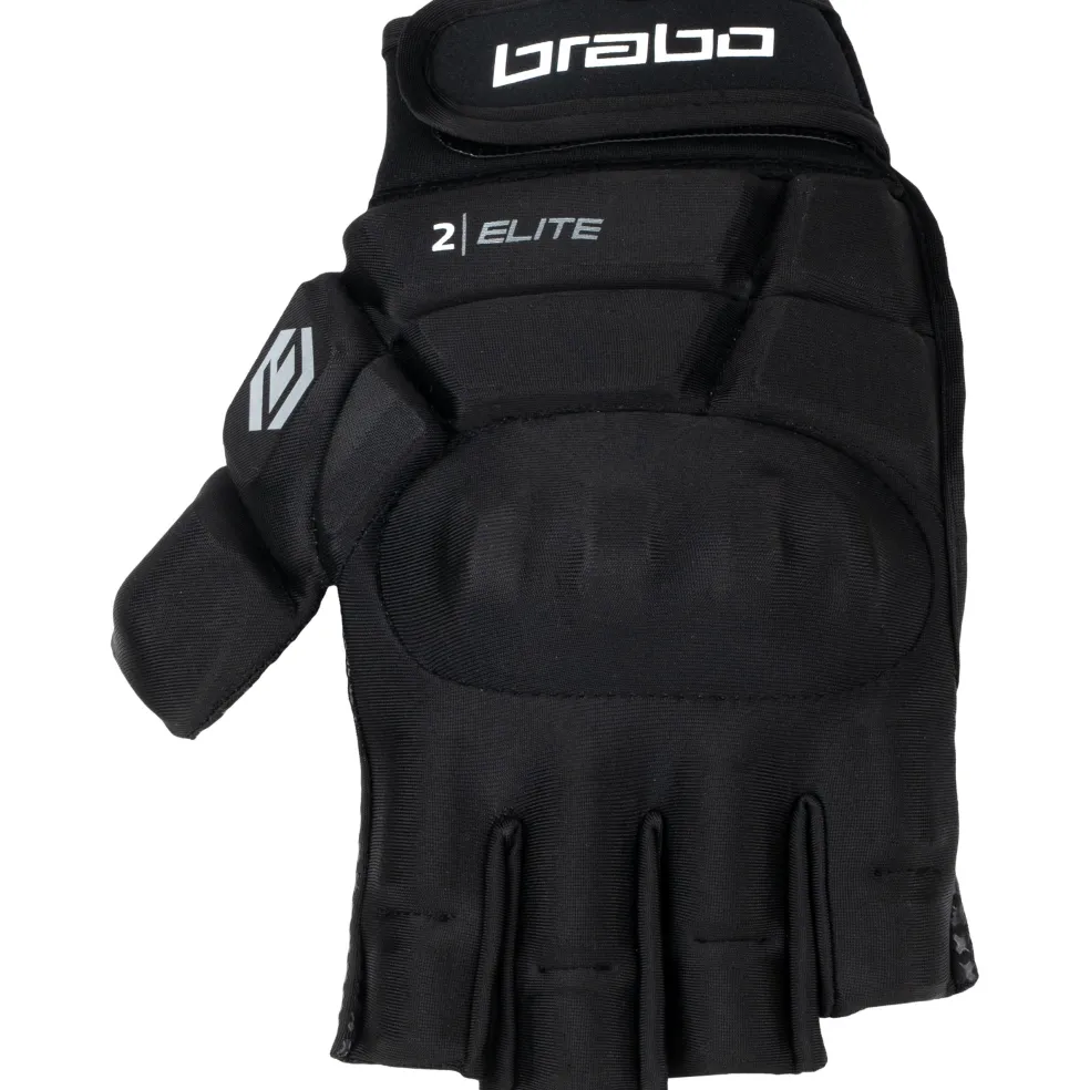 Brabo Elite Pro Player hockeyhandschoen black