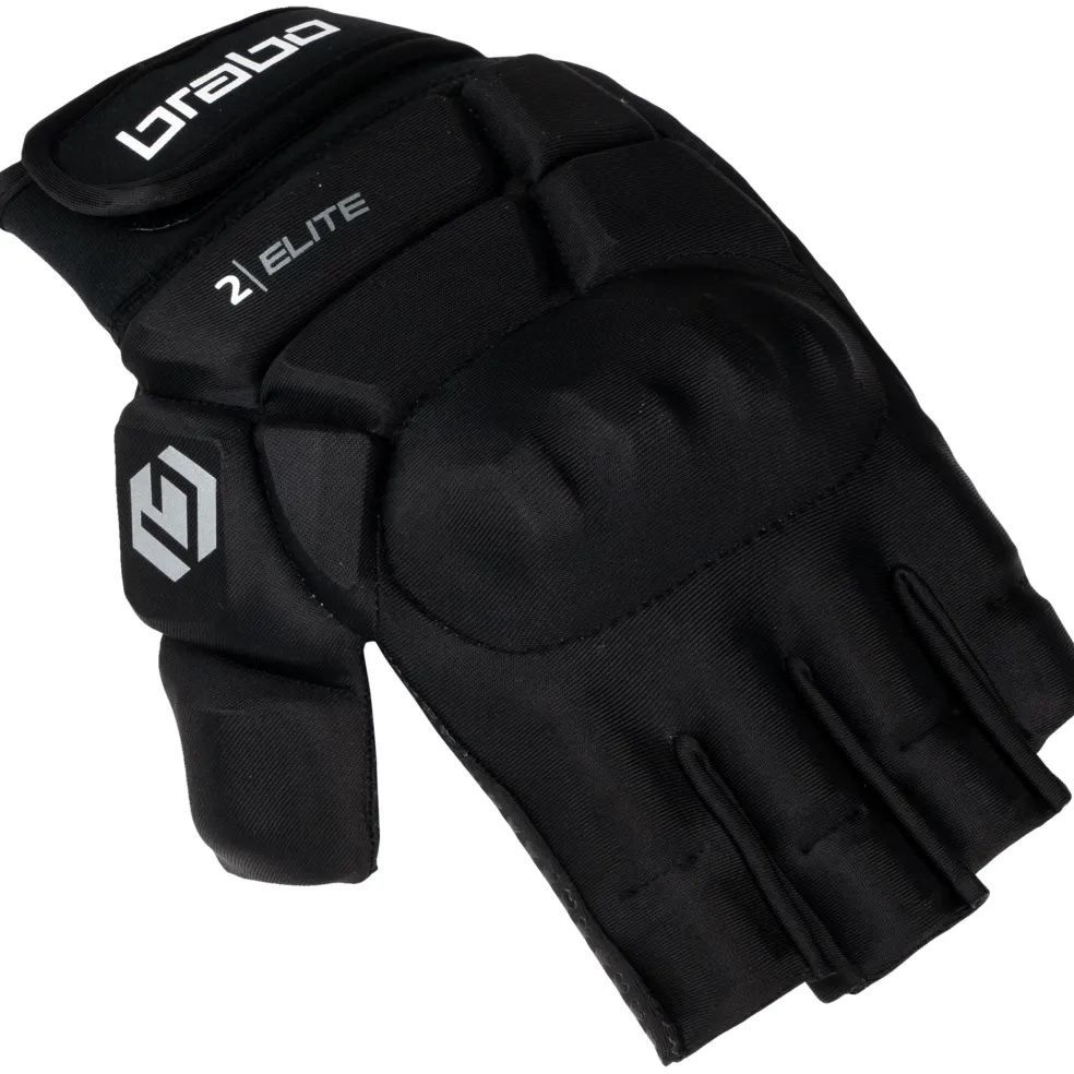 Brabo Elite Pro Player hockeyhandschoen black