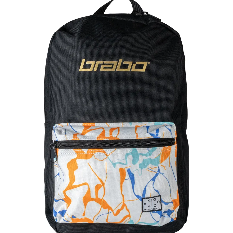 Brabo Force hockeytas black marble white