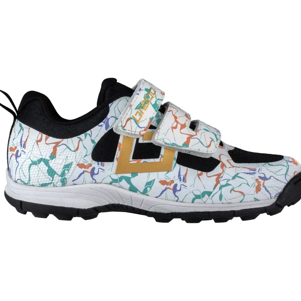 Brabo Force Velcro hockeyschoenen junior marble black