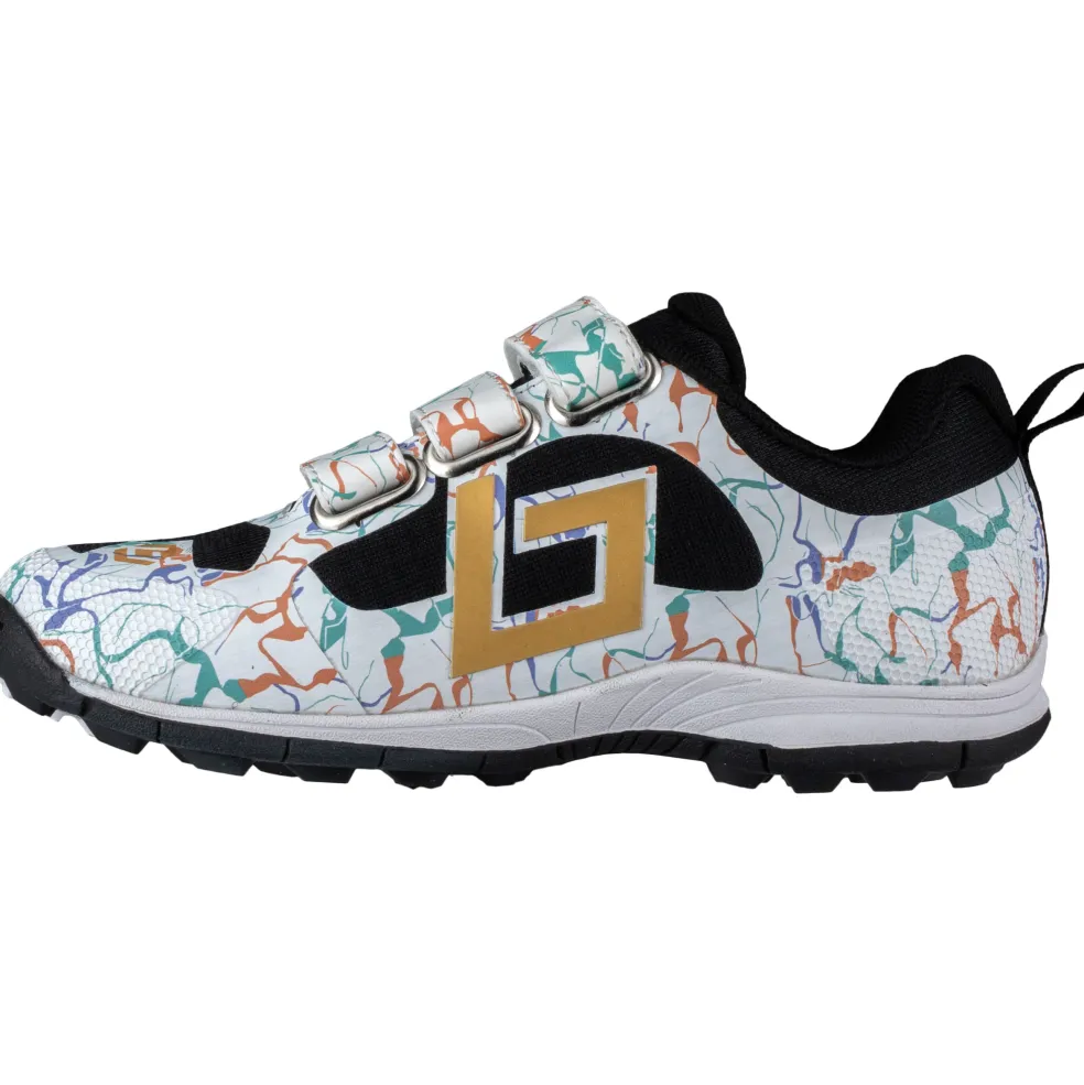 Brabo Force Velcro hockeyschoenen junior marble black