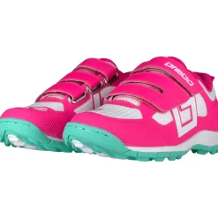 Brabo Force Velcro hockeyschoenen junior pink aqua