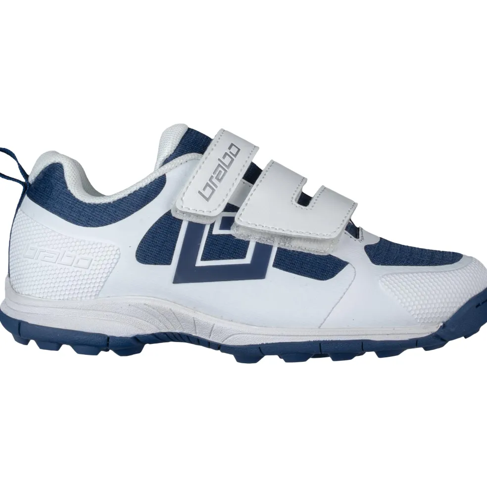 Brabo Force Velcro hockeyschoenen junior navy white