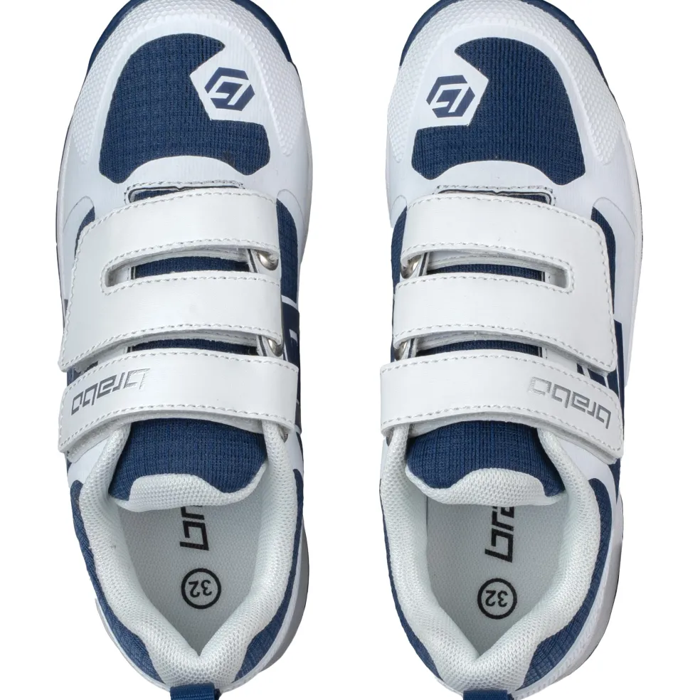 Brabo Force Velcro hockeyschoenen junior navy white