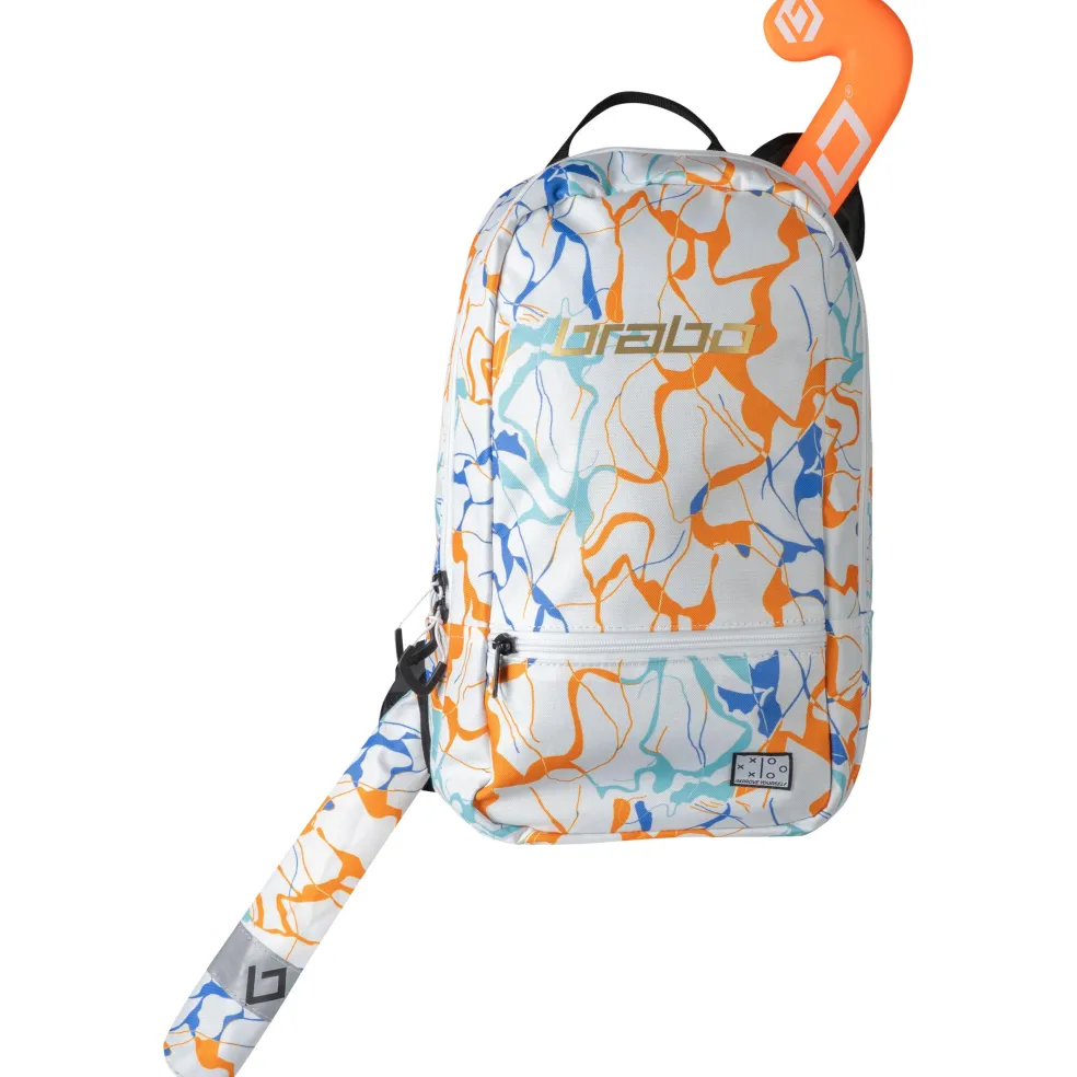 Brabo Fun hockeytas marble white
