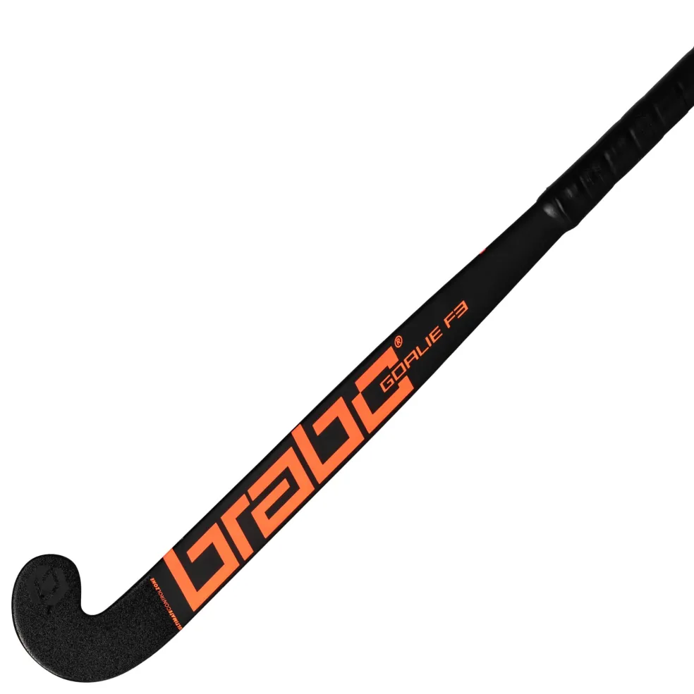 Brabo Goalie F3 Regular Bow hockeystick black orange