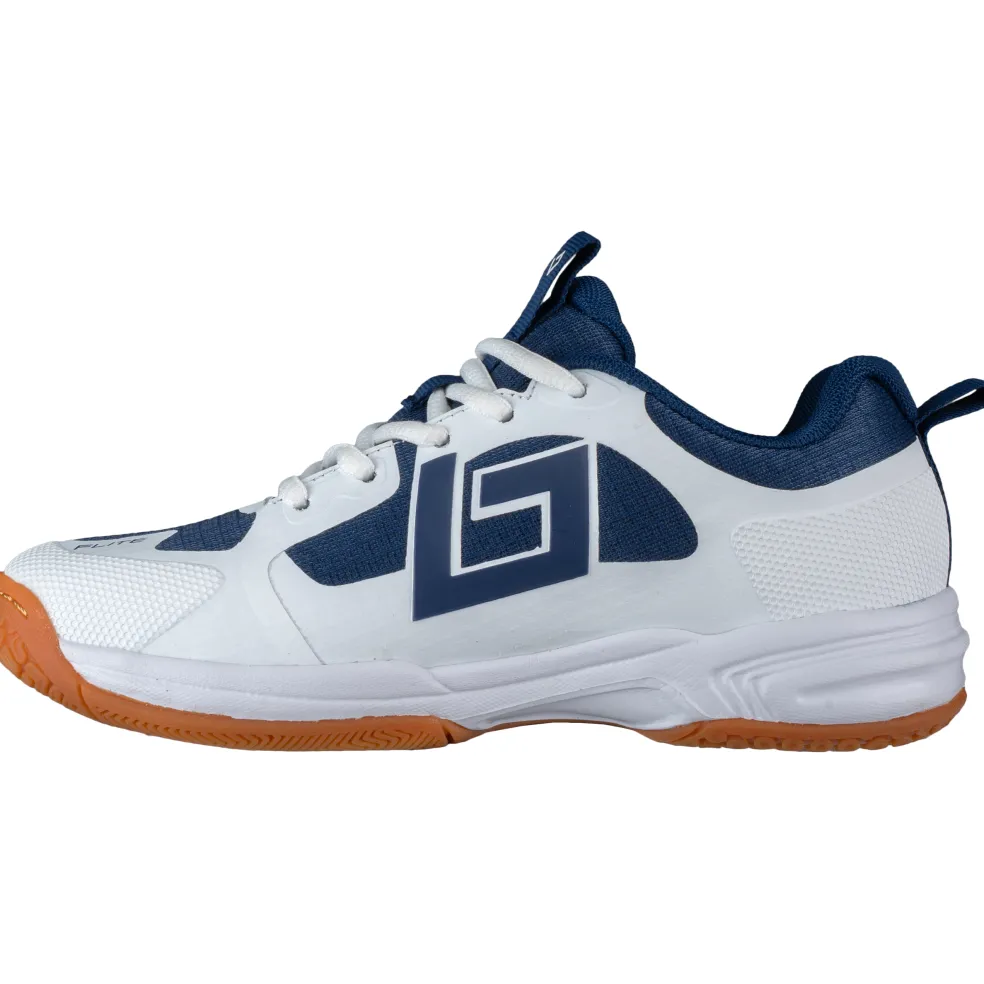 Brabo Indoor Tribute hockeyschoenen junior navy white