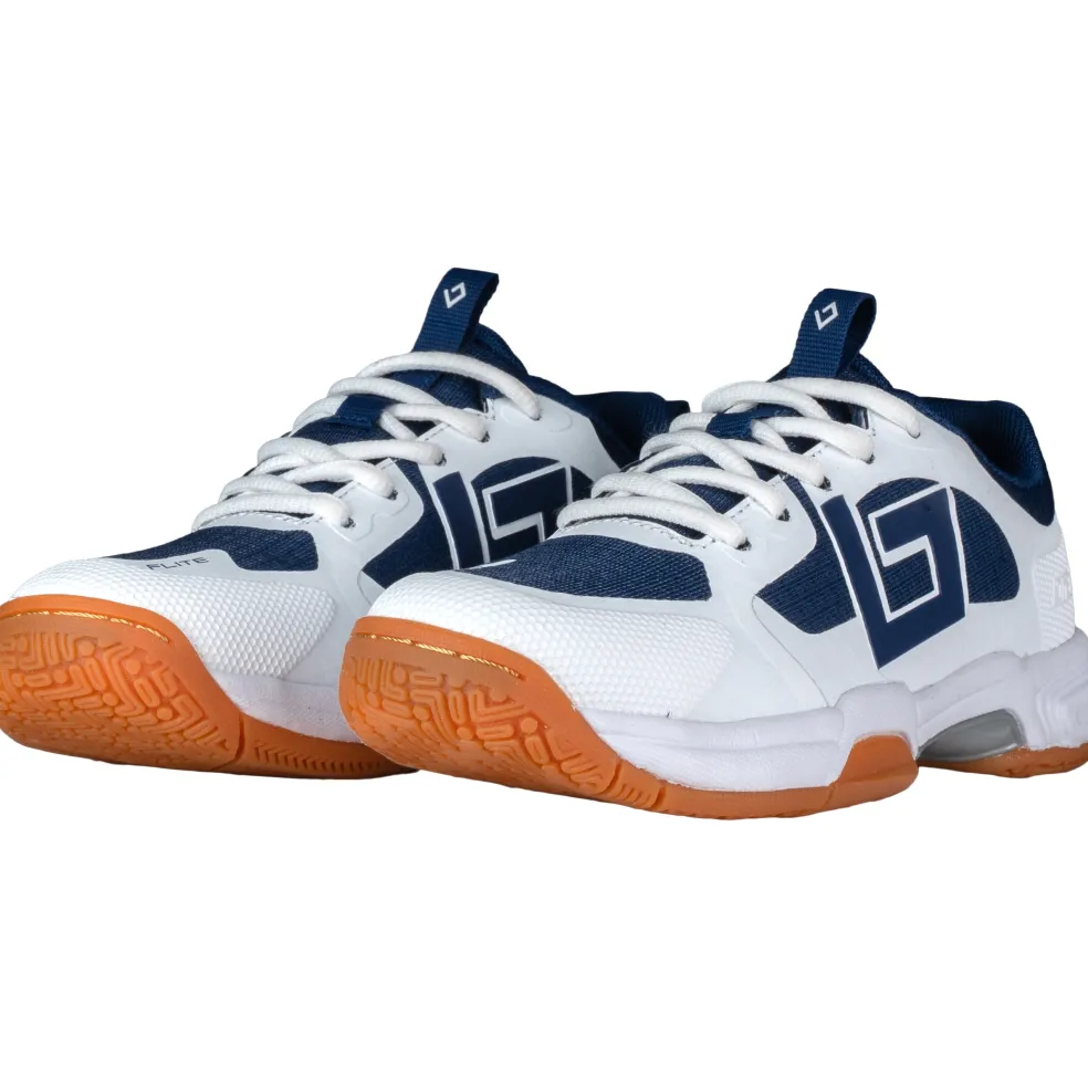 Brabo Indoor Tribute hockeyschoenen junior navy white