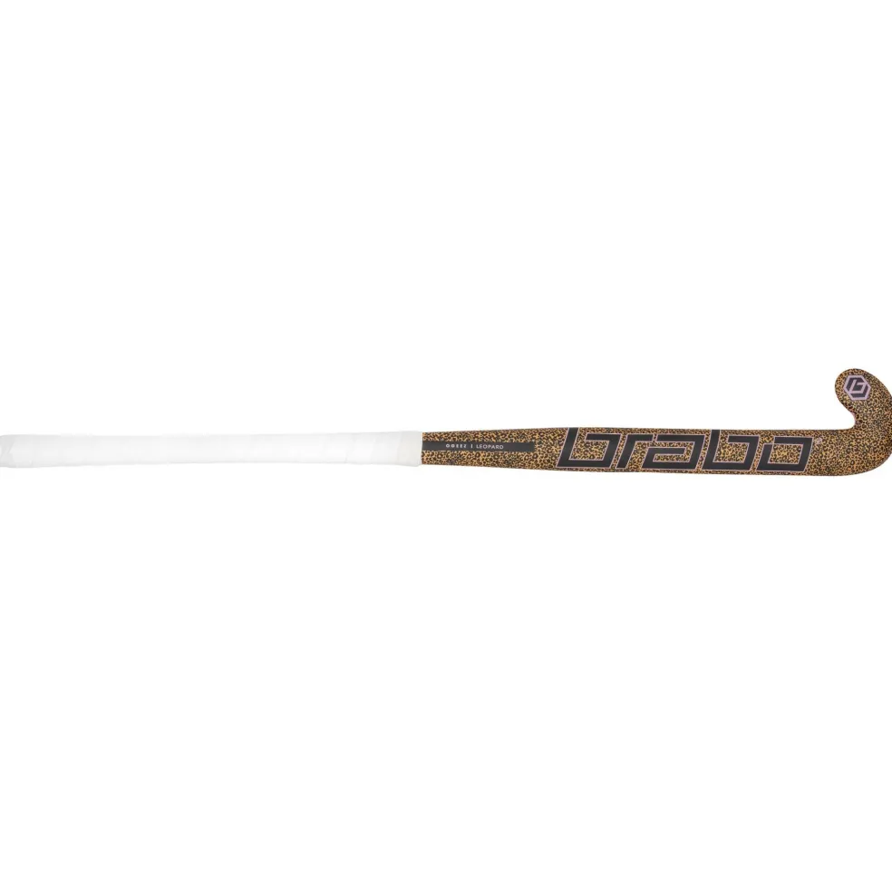 Brabo IT O'GEEZ Classic Curve zaalhockeystick junior leopard