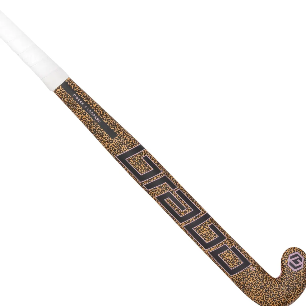 Brabo IT O'GEEZ Classic Curve zaalhockeystick junior leopard