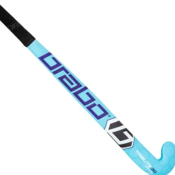Brabo IT TC-30 Classic Curve zaalhockeystick junior blue purple