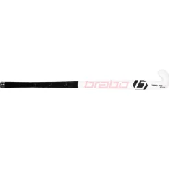 Brabo IT TC-30 Classic Curve zaalhockeystick junior white pink