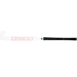 Brabo IT TC-30 Classic Curve zaalhockeystick junior white pink