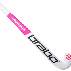 Brabo O'GEEZ Original hockeystick junior pink white