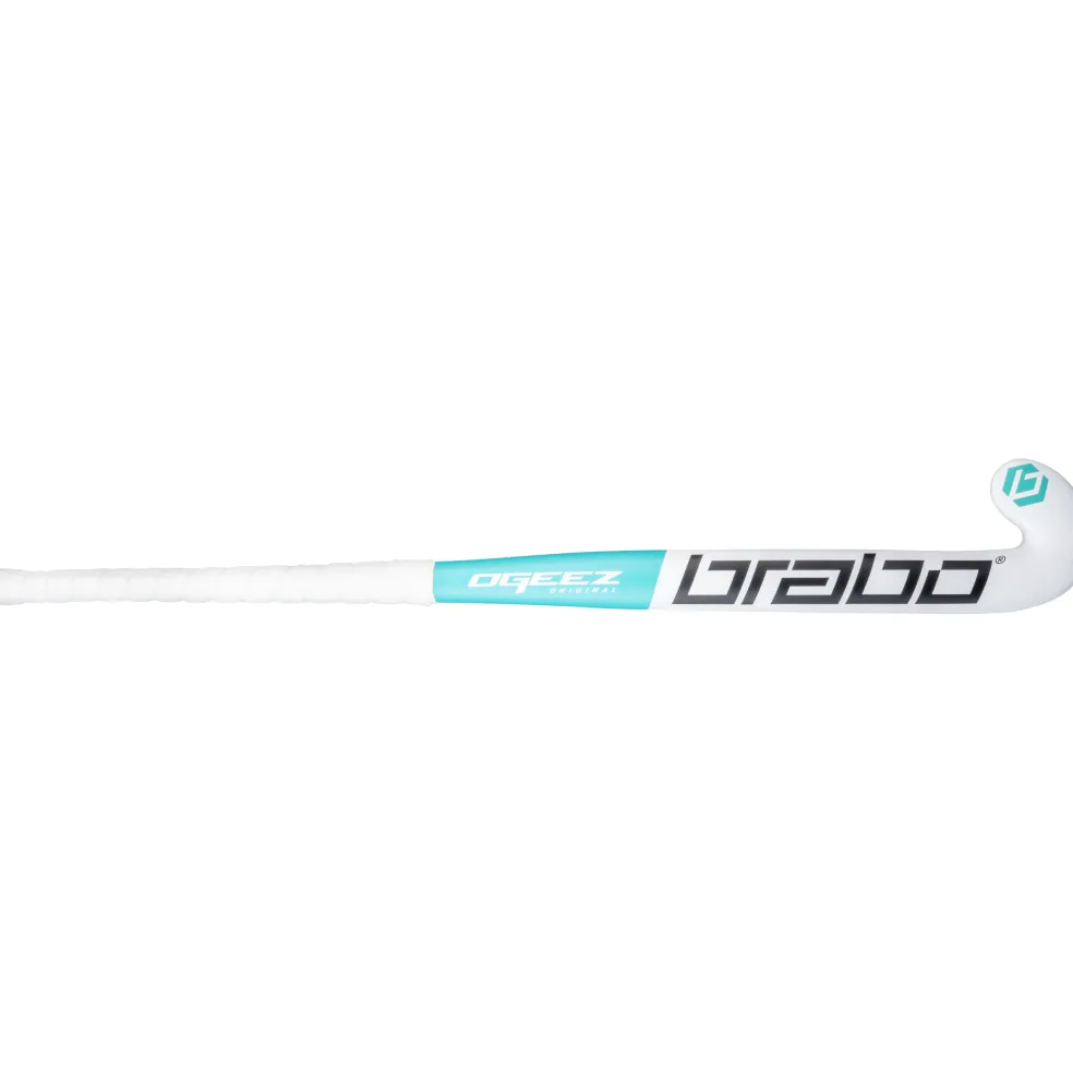 Brabo O'GEEZ Original hockeystick junior aqua white