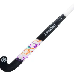 Brabo Pure 20 Low Bow hockeystick black purple - 36,5 inch
