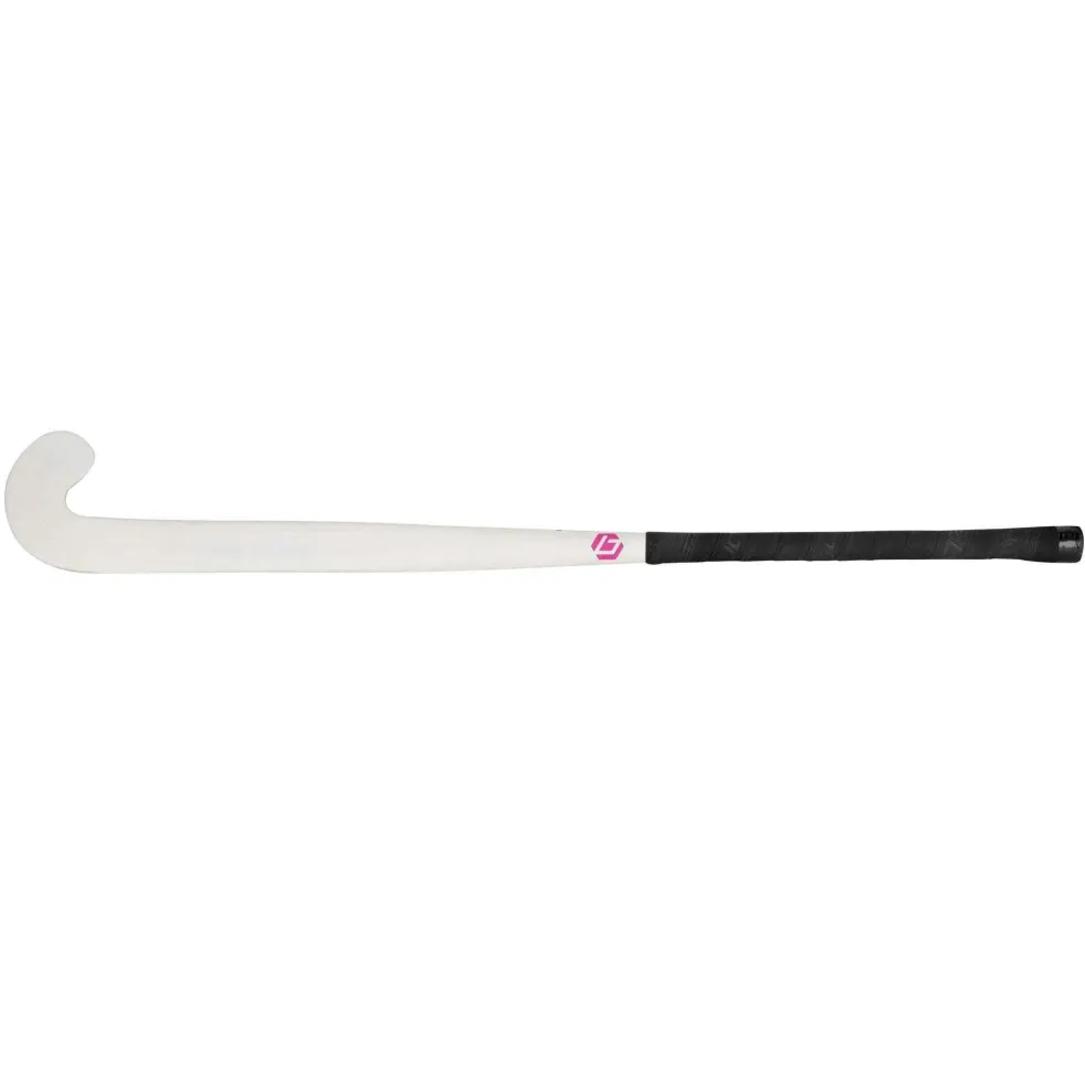 Brabo Pure Studio G-Force hockeystick junior white pink
