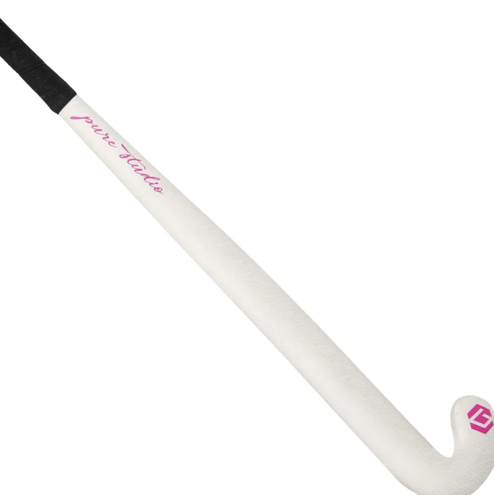 Brabo Pure Studio G-Force hockeystick junior white pink