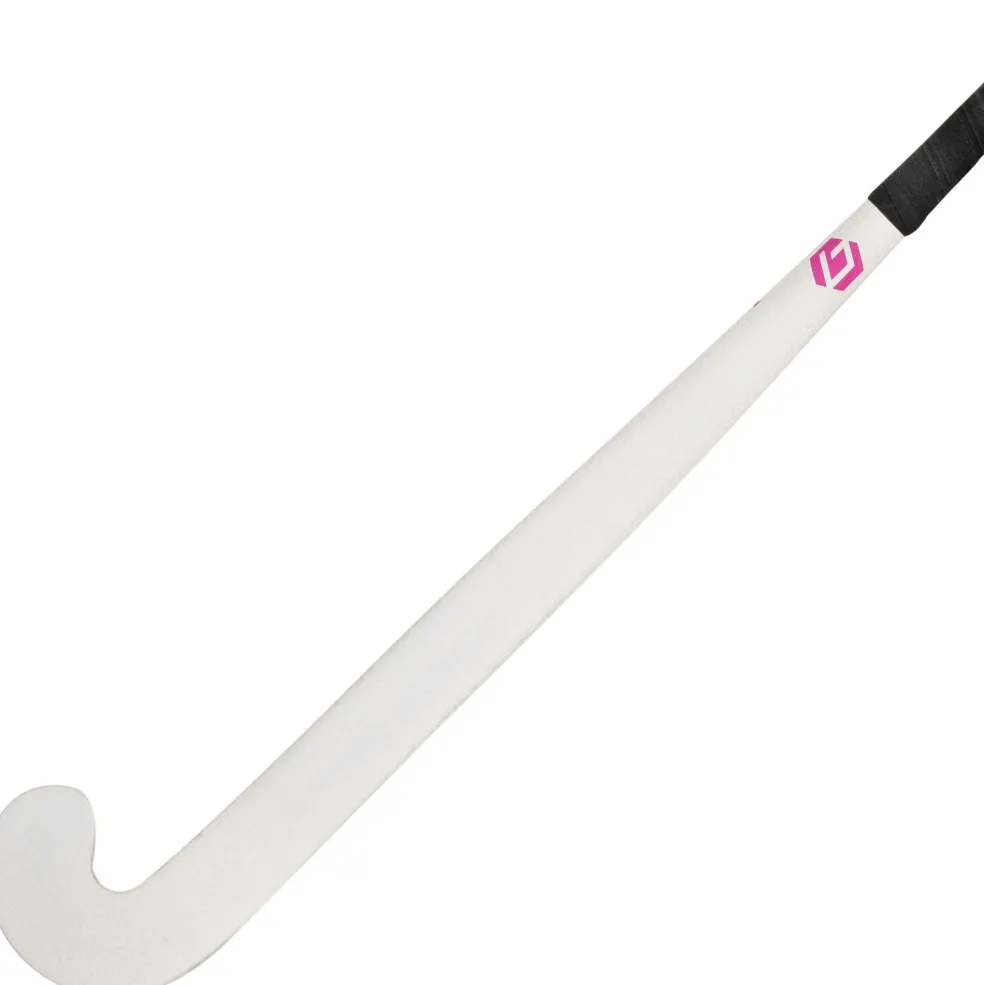Brabo Pure Studio G-Force hockeystick junior white pink