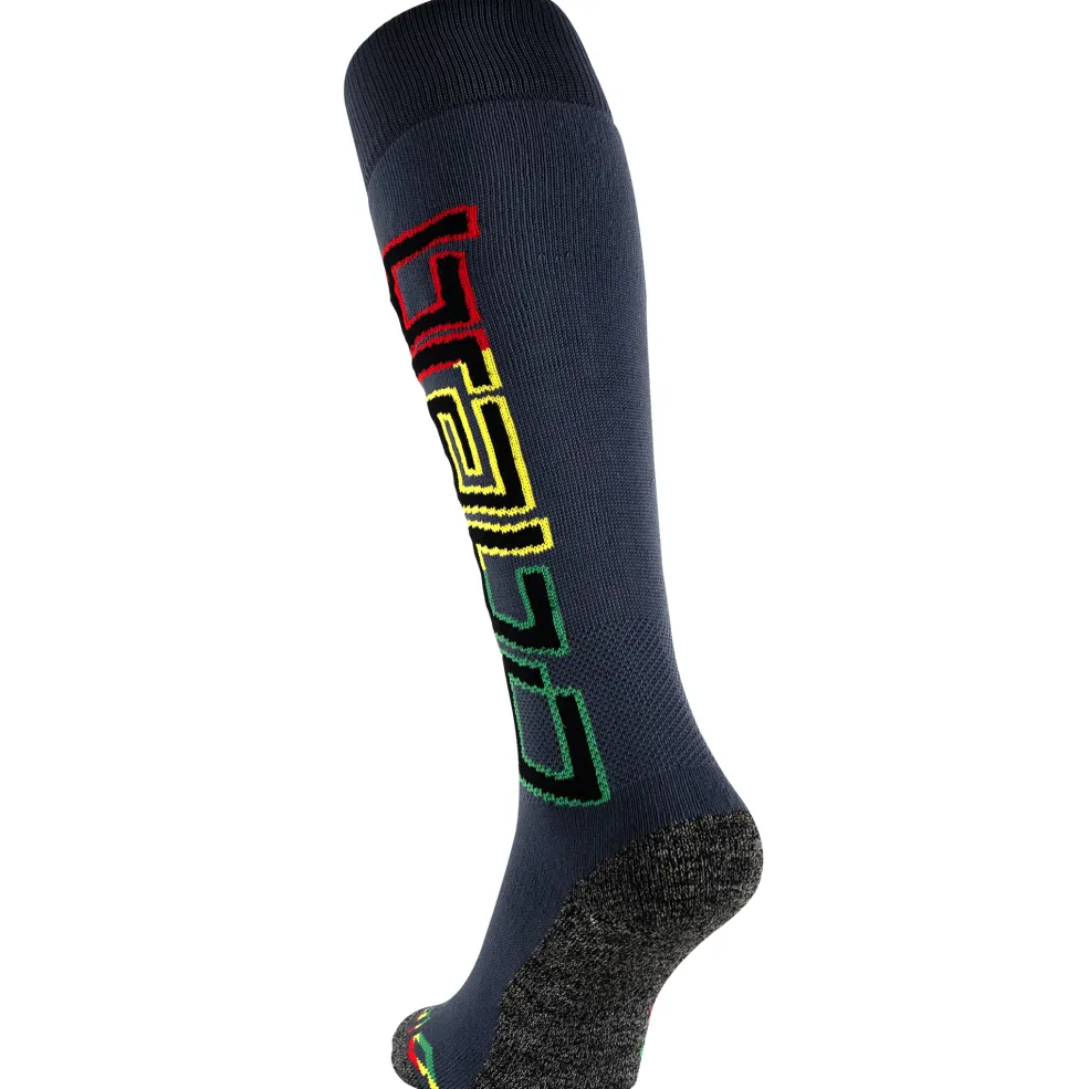 Brabo Rastafari hockeysokken black