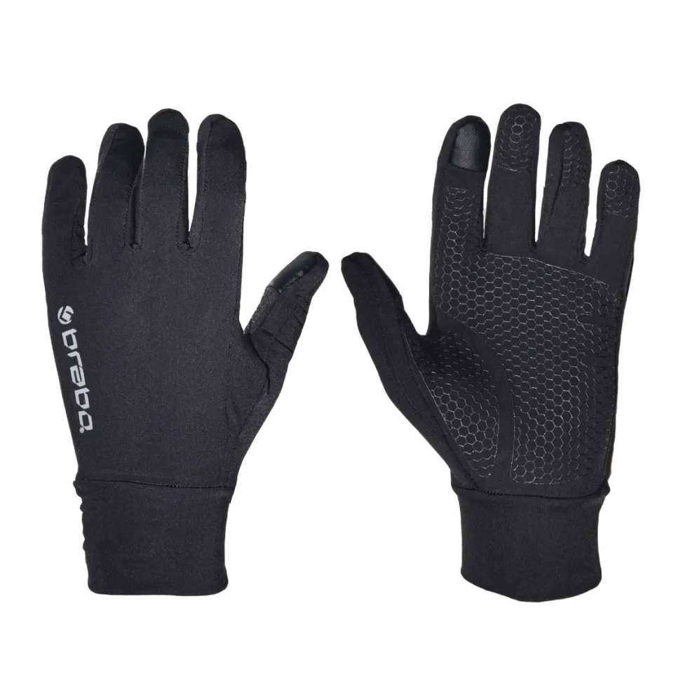 Brabo Tech hockeyhandschoenen black