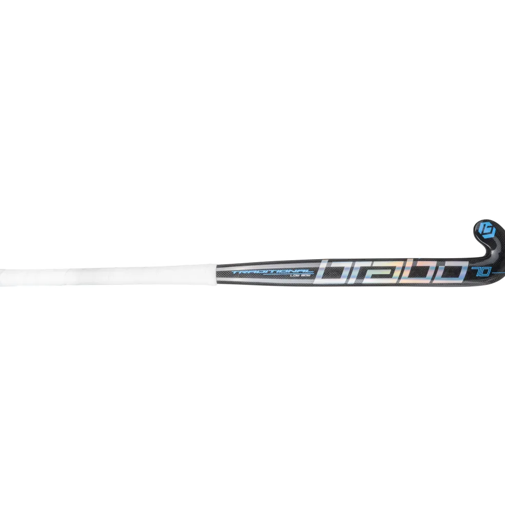 Brabo Traditional Carbon 70 Low Bow hockeystick black blue