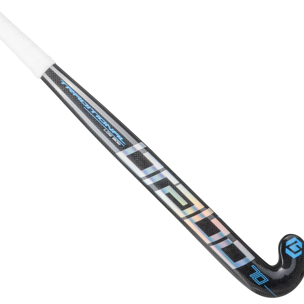 Brabo Traditional Carbon 70 Low Bow hockeystick black blue