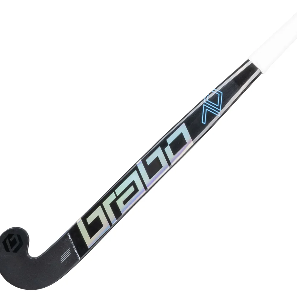 Brabo Traditional Carbon 70 Low Bow hockeystick black blue