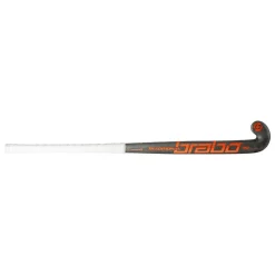 Brabo Traditional Carbon 80 Low Bow hockeystick grey carbon orange