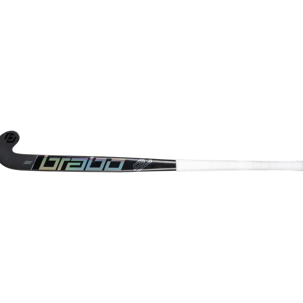 Brabo Traditional Carbon 90 Extreme Low Bow hockeystick black silver