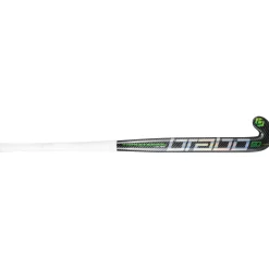 Brabo Traditional Carbon 60 Low Bow hockeystick black neongreen