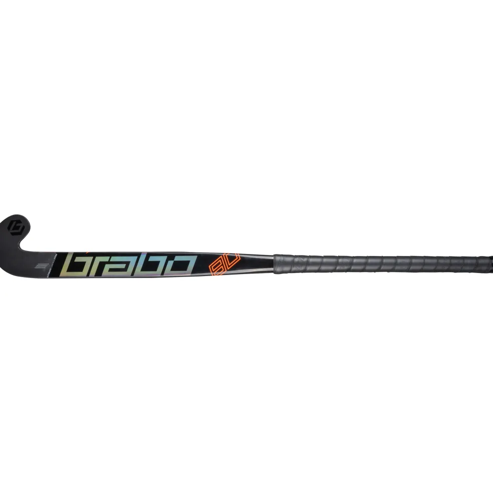 Brabo Traditional Carbon 80 Classic Curve hockeystick black orange