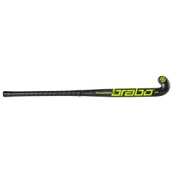 Brabo Traditional Carbon 60 Classic Curve hockeystick black neon green