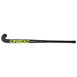 Brabo Traditional Carbon 60 Classic Curve hockeystick black neon green