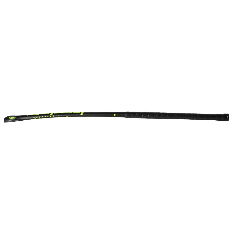 Brabo Traditional Carbon 60 Classic Curve hockeystick black neon green