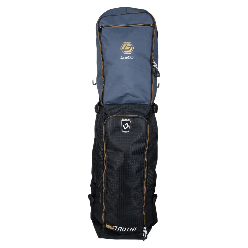 Brabo Traditional hockeytas stone grey gold