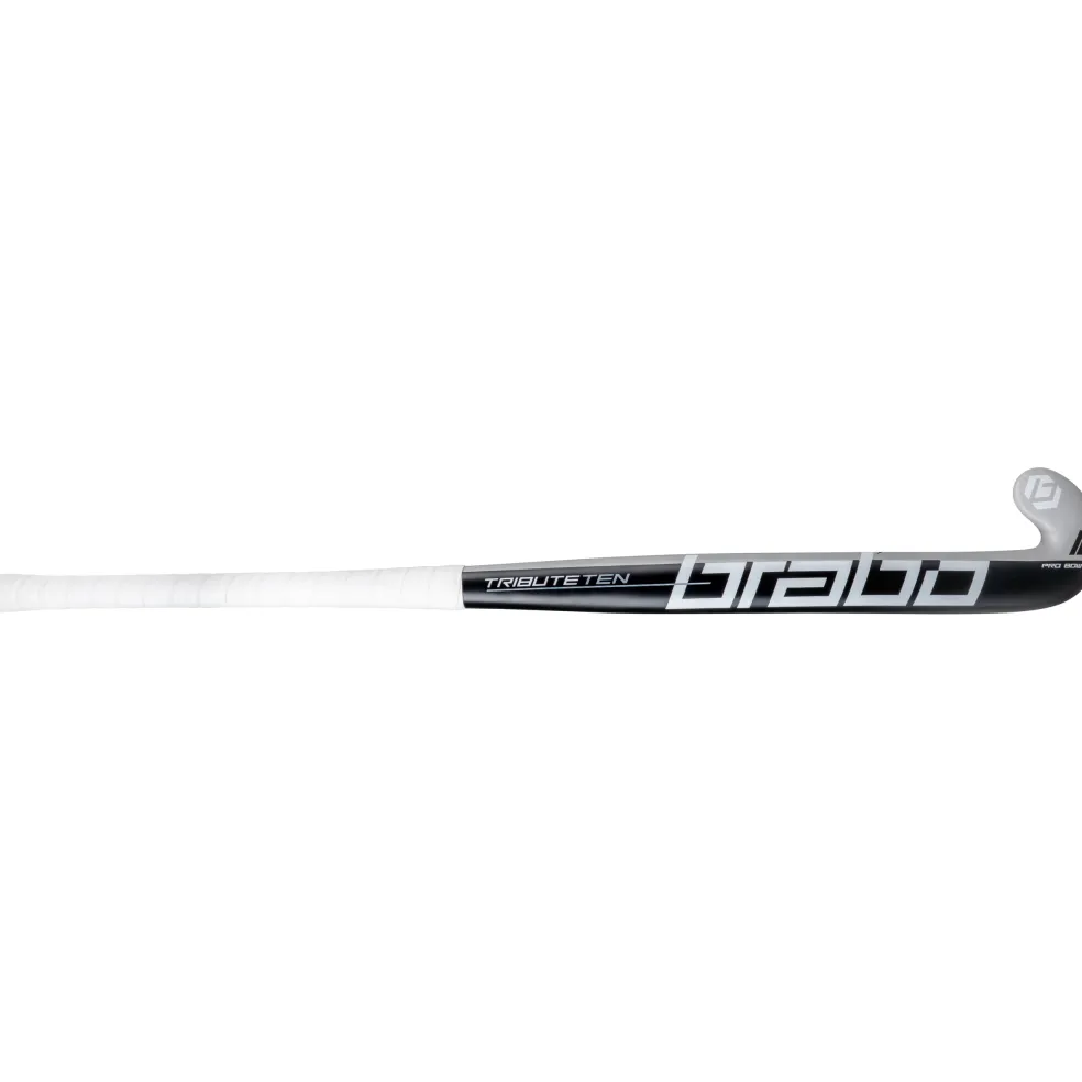 Brabo Tribute 10 Pro Bow hockeystick black grey - 36,5 inch