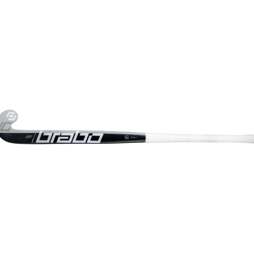Brabo Tribute 10 Pro Bow hockeystick black grey - 36,5 inch
